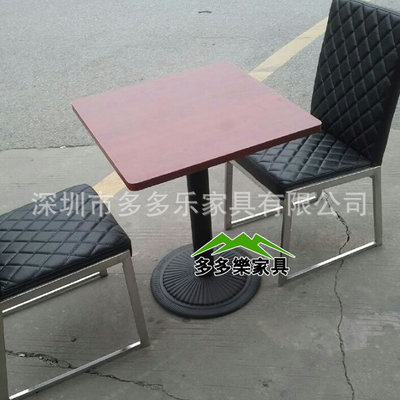 韓式防火板火鍋餐桌廠家直銷 多多樂家具的專業(yè)餐飲解決方案