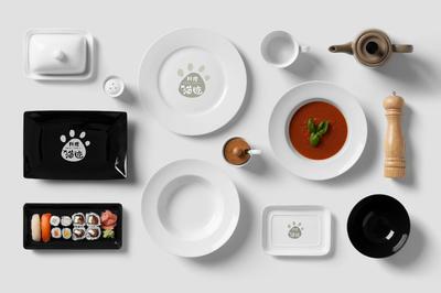 貓跡料理品牌設(shè)計(jì) 如何用高辨識(shí)度logo打造餐桌符號(hào)吸引力？
